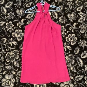 Naked zebra lined halter dress size small